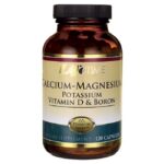 Lifetime Vitamins Calcium Magnesium Potassium Vitamin D & Boron 120 Caps