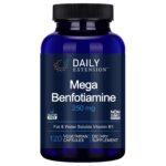 Daily Extension Mega Benfotiamine 250mg 120 Vegetarian Capsules Vitamin B1