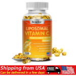 Liposomal Vitamin C 1200mg, 30/60/120 Capsules Fat Soluble Vit Supplements