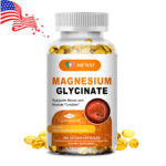 Magnesium Glycinate Capsules 400mg For Improved Sleep, Stress & Anxiety Relief