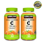 Kirkland Signature Vitamin C 250 mg., 360 Adult Gummies – Fresh – Free Shipping!