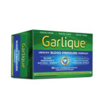 Garlique Healthy BLOOD Pressure Supplement Odor Free Garlic1800 Mcg Allicin 60Ct