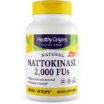 Healthy Origins Natural Nattokinase 2,000 Fus 100 mg 60 Vcaps