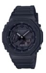 Casio – GA-2100-1A1ER GA-2100-1A1ER, G-Shock RESIN BLACK digital quartz Watch