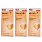 3 Pack Vitamin C Vaginal Suppositories 18 Day Supply Supports pH Balance NEW