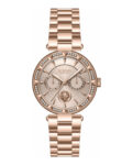 Versus Versace Womens Sertie IP Rose Gold 36mm Bracelet Fashion Watch