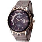 Edox 83006 357BRR BRIR Men’s Grand Ocean Brown Dial Automatic Watch