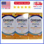 3x-Pack Centrum Minis Men Immune Support Multivitamin 480 Tablets – EXP 05/24