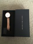 Daniel Wellington Petite 24 Watch In Rose Gold