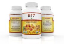 Organic Vitamin B(17) Apricot Seed Kernel Bitter 500mg/300 Capsules Extract USA