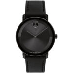 Movado Men’s Bold Black Dial Watch – 3601123