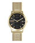 Versus Versace Mens Barbes Gold 44mm Bracelet Fashion Watch