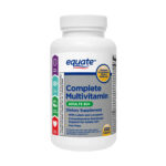 EQUATE COMPLETE MULTIVITAMIN DIETARY SUPPLEMENT ADULTS 50+ 220 TABLETS EYE HEART