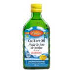 Carlson – Cod Liver Oil, 1100 Mg Omega-3S, Liquid Fish Oil Supplement, Wild-Caug