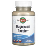 KAL Magnesium Taurate  400 mg 90 Tablets Vegan, Vegetarian