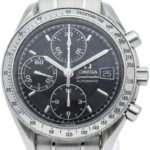 OMEGA Speedmaster Date 3513.50 Warranty card Stainless Steel mensWatch black…