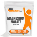 BulkSupplements Pure Magnesium Malate Powder – High Absorption – 2500mg Servings