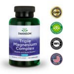 Triple MAGNESIUM formula 400mg 100 Caps For Nerve Muscle Bone Health Expiry 2026