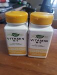 2 Pack Nature’s Way Vitamin B-6 Supplement 50 mg each 100 Capsules Each Exp 5/24