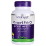 Natrol Omega-3 Fish Oil – Lemon 1,000 mg 90 Sgels