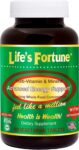 Life’s Fortune Multi Vitamin Mineral Natural Energy 180 same day ship