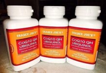 3 x Trader Joe’s CoQ10 QH UBIQUINOL 100mg 180 Softgels total Expiration 2026