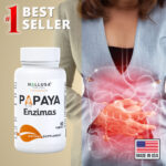 PAPAYA Enzymes – Digestive Health – Bloating and Heartburn – 60 Tab