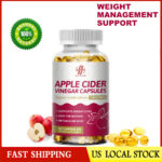 Apple Cider Vinegar Capsules With The Mother 1800mg Fast Weight Loss Detox Pills