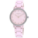 Coach Women’s Audrey Pink Dial Watch – 14503500