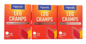 Hylands Leg Cramps w/ Homeopathic Quinine 100ct ( 3 bottles ) ^