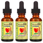 ChildLife, (3 Pack) Vitamin D3, Natural Berry Flavor, 1 fl oz (30 ml)