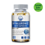 Hyaluronic Acid 120mg + Vitamin C & Collagen – 60 Capsules – FREE SHIPPING