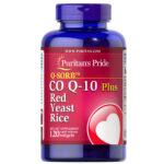 Puritan’s Pride Q-SORB Co Q-10 Plus Red Yeast Rice – 120 Rapid Release Softgels