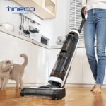 Tineco Wet Dry Cordless Vacuum Cleaner Floor One S3 Hardwood Floors Cleaner For Multi-Surface Home Lightweight APP Control LED