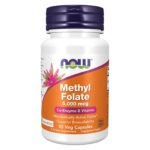 NOW FOODS Methyl Folate 5000 mcg – 50 Veg Capsules