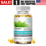 Digestive Enzymes w/ Prebiotic & Probiotics, Gas, Constipation & Bloating Relief