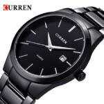 CURREN Men Quartz Watch Casual Male Business Calendar Watches Analog Wristwatch