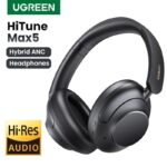 UGREEN HiTune Max 5 Hybrid Active Noise Cancelling Headphones Hi-Res Sound Bluetooth Headphones Multipoint Connection