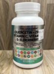 Clean Nutraceuticals Quercetin Zinc Elderberry Vitamin C & D 60 Capsules