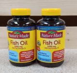 NatureMade Fish Oil 1200 mg Omega 3 Softgels 180 ct Exp 10/2024