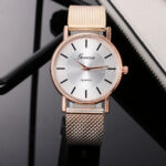 Ladies Waterproof Glass Analog Wrist Watch Quartz Strap 10 Colors US