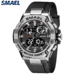 SMAEL Men Digital Watch Military LED Wristwatch Fashion Male Quartz Stopwatch