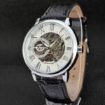 FORSINING Luxury Skeleton Classic gents Mechanical Hand-winding Unisex Watch 099