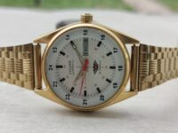 CITIZEN AUTOMATIC VINTAGE JAPAN MADE DAY/DATE MEN’S WRIST WATCH GOOD CONDITION