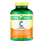 Spring Valley 1000 mg, Vitamin C with Rose Hips 500 Tablets, Support Immune new