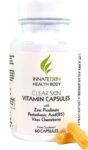 Clear Skin Acne Vitamin Capsules 15 Antioxidants, 60 Count (Pack of 1)