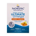 Nordic Naturals Zero Sugar Ultimate Omega Gummy Chews, 54 Ct, Exp. 02/2024