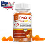 500mg CoQ10 Gummies Natural Heart Health Support – High Absorption Coenzyme Q10