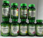 Nature’s Truth Vitamins & Herbal Supplements, Gluten Free/NON GMO – CHOOSE ITEM!