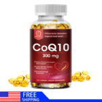 300mg CoQ10 Coenzyme Q-10 Coenzyme Capsules BIOPERINE Antioxidant Heart Energy